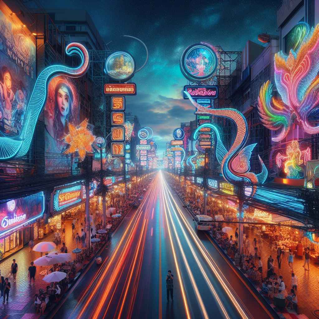 Pattaya Walking Street: Beyond Neon Lights - Unveiling a Sensory Symphony