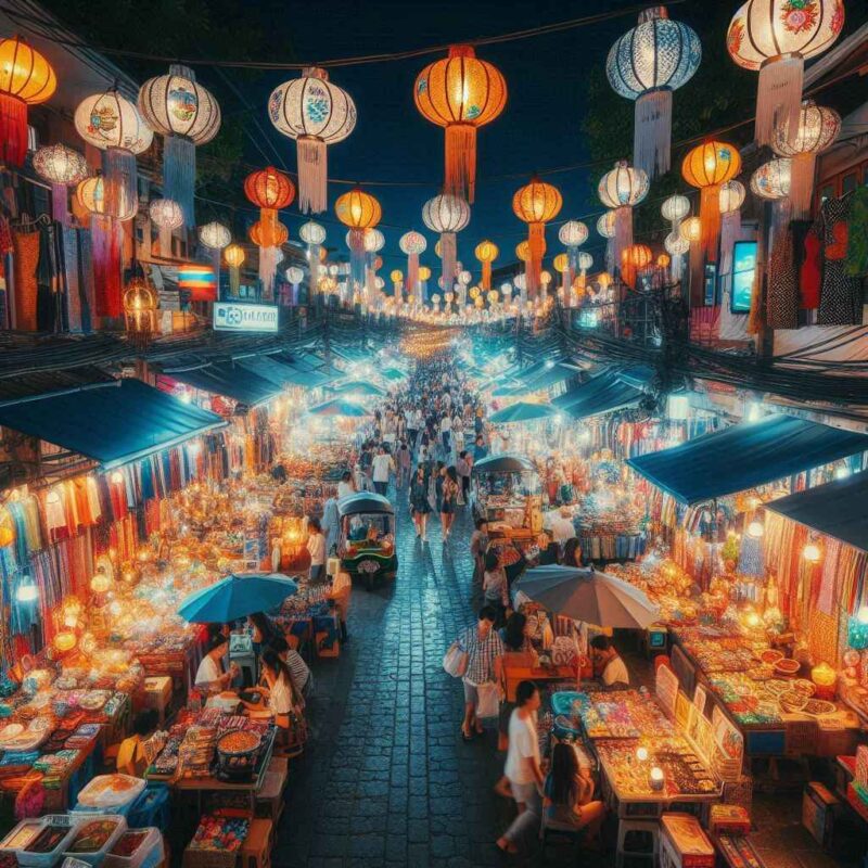 Unveiling Pattaya Night Bazaar: Beyond Neon Lights, a Sensory Symphony
