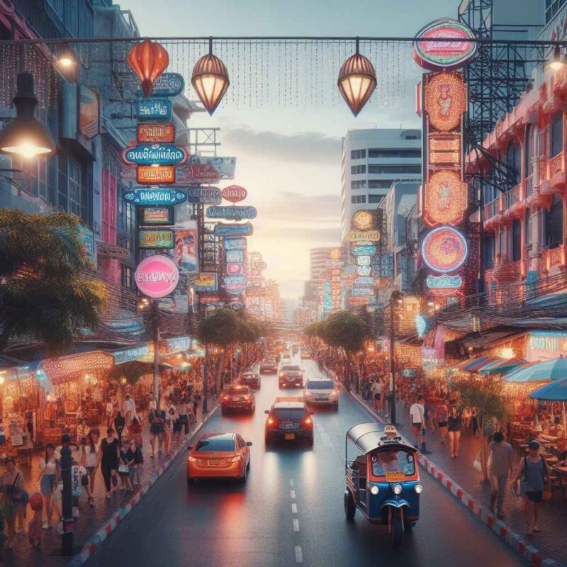 Beyond the Glittering Facade of Walking Street, Pattaya City