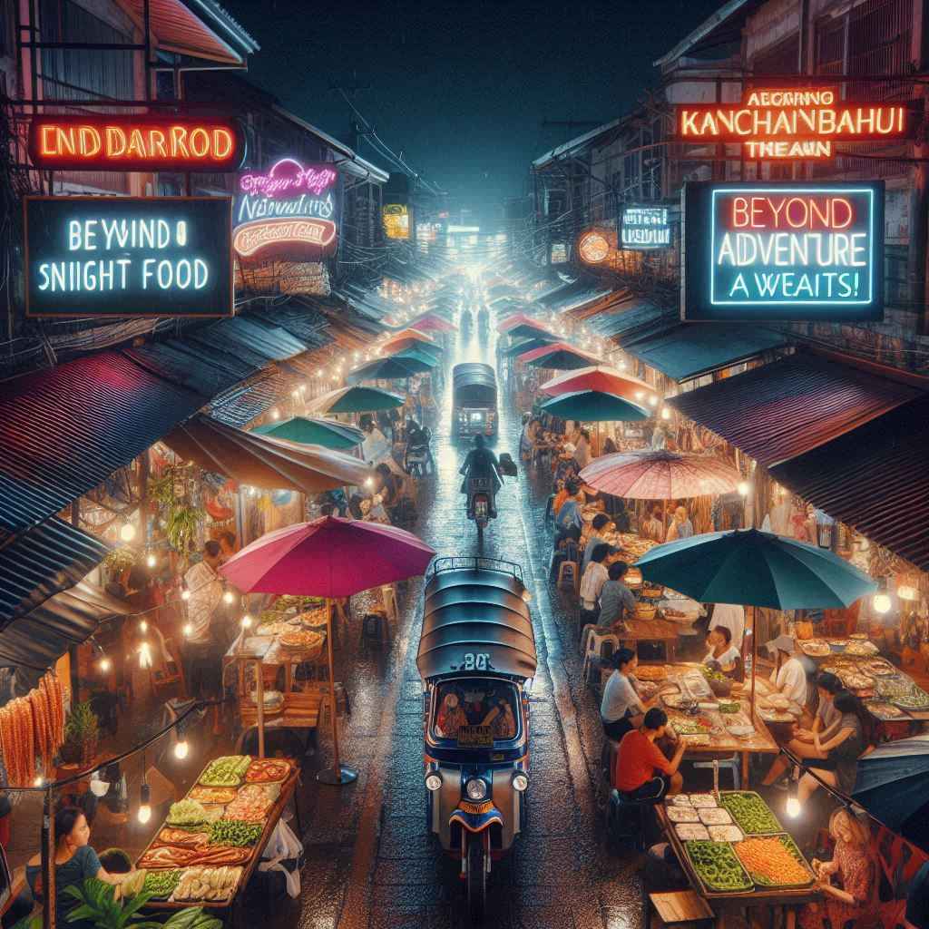 Kanchanaburi Night Market: Beyond Street Food Lies Adventure Awaits!